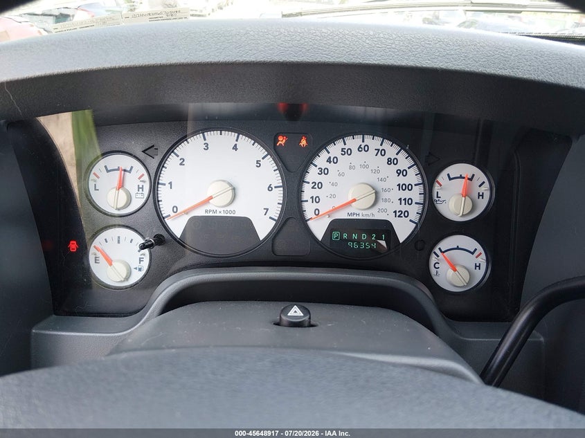 2006 Dodge Ram 1500 Slt/Trx4 Off Road/Sport VIN: 1D7HU18246S705485 Lot: 45648917