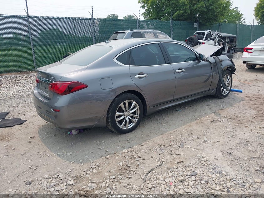 Vin: jn1by1ar2km585909, lot: 46147525, infiniti q70 3.7x luxe 20194