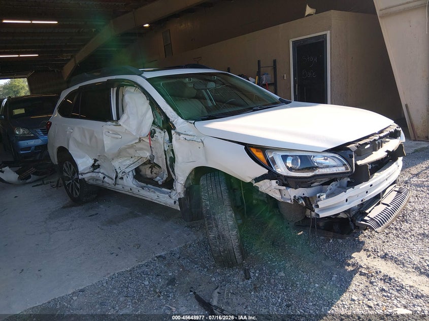 Vin: 4s4bsbnc2f3313586, lot: 46147532, subaru outback 2.5i limited 2015 img_1