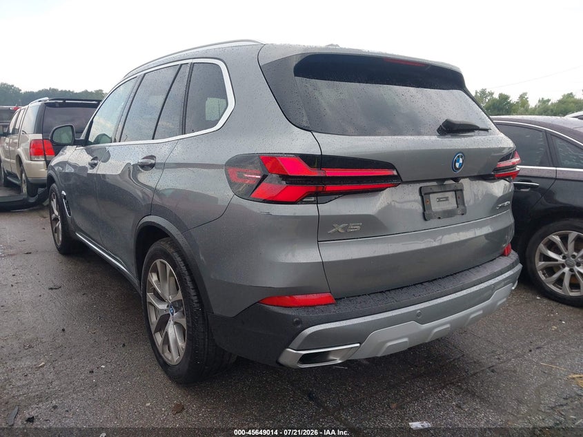 Vin: 5ux43eu07r9t87606, lot: 46147569, bmw x5 phev xdrive50e 20243