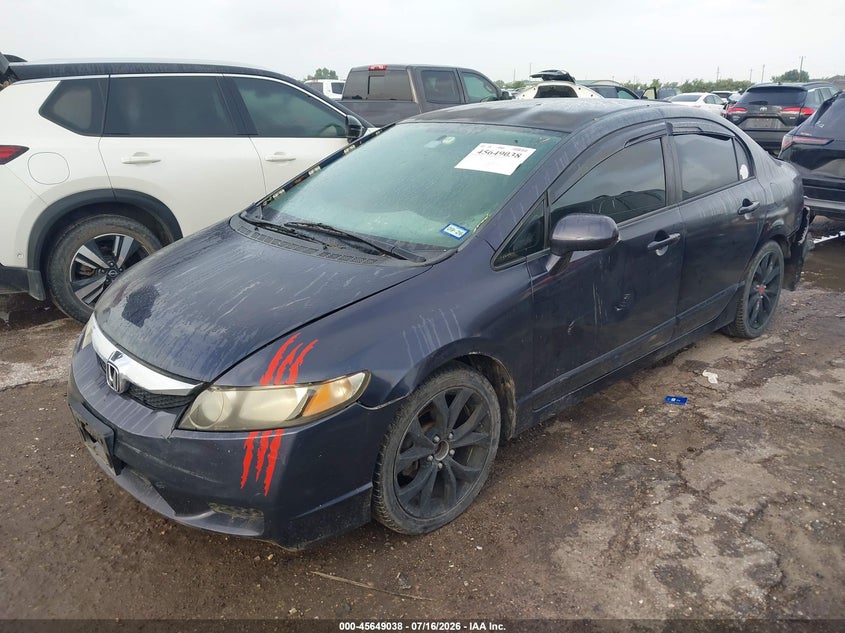 2011 Honda Civic, Left Front, IAAI, VIN 2HGFA1F51BH512852 — photo 2