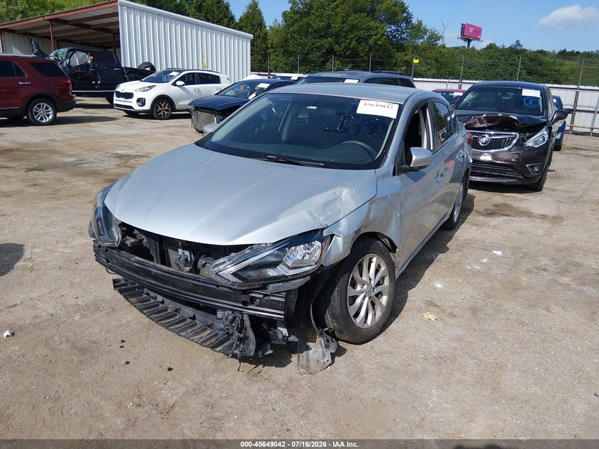 2019 NISSAN SENTRA auction photo 2