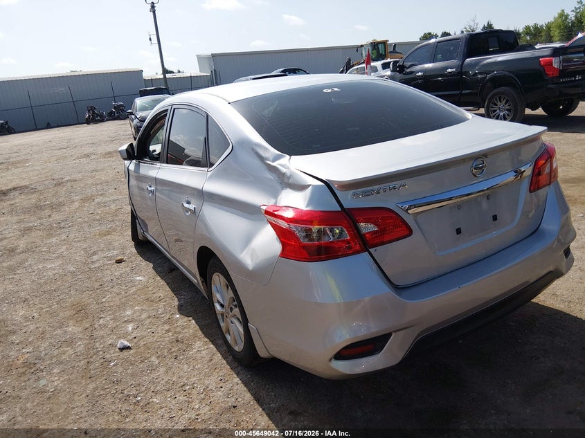 2019 NISSAN SENTRA auction photo 3