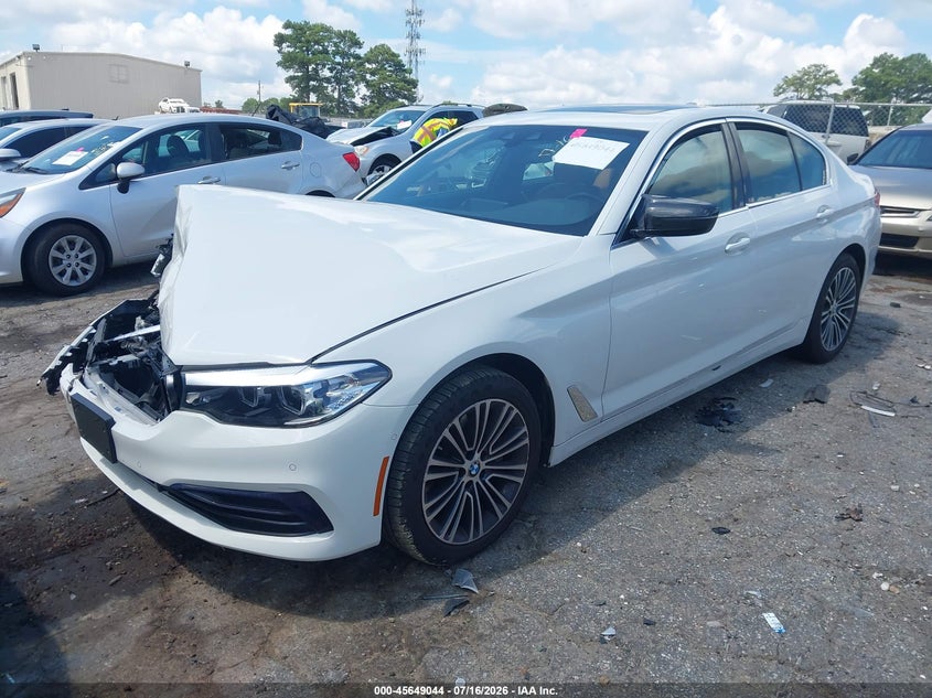 Vin: wbaje7c5xkww16467, lot: 46147599, bmw 540i xdrive 20192