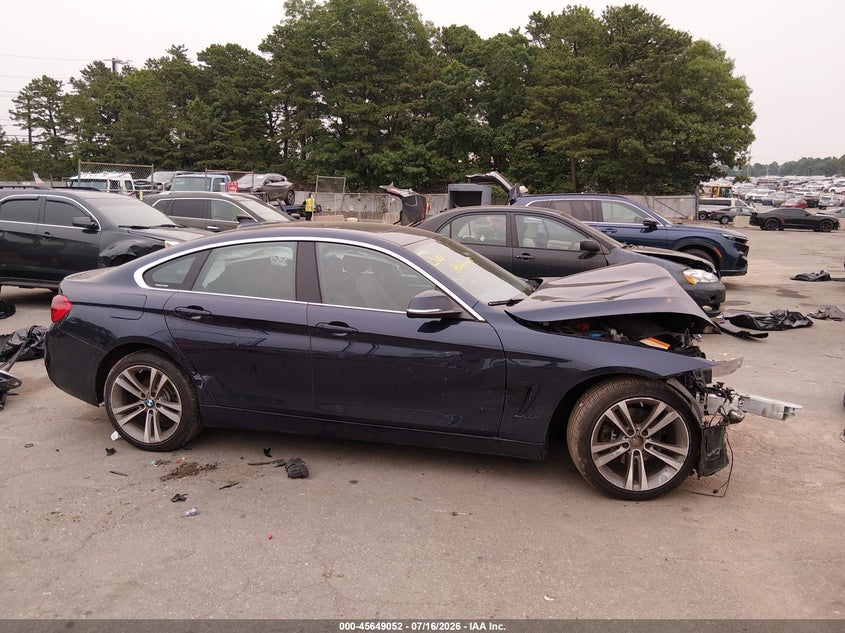 2018 BMW 430I Gran Coupe xDrive VIN: WBA4J3C59JBL04440 Lot: 45649052