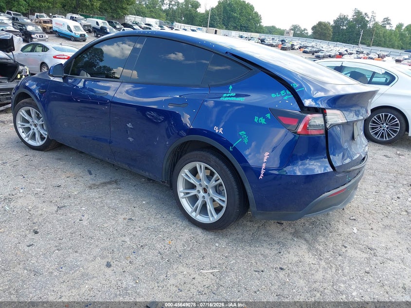 Vin: 5yjygdee7mf161866, lot: 46147633, tesla model y long range dual motor all-wheel drive 20213