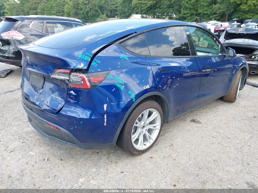 Vin: 5yjygdee7mf161866, lot: 46147633, tesla model y long range dual motor all-wheel drive 20214
