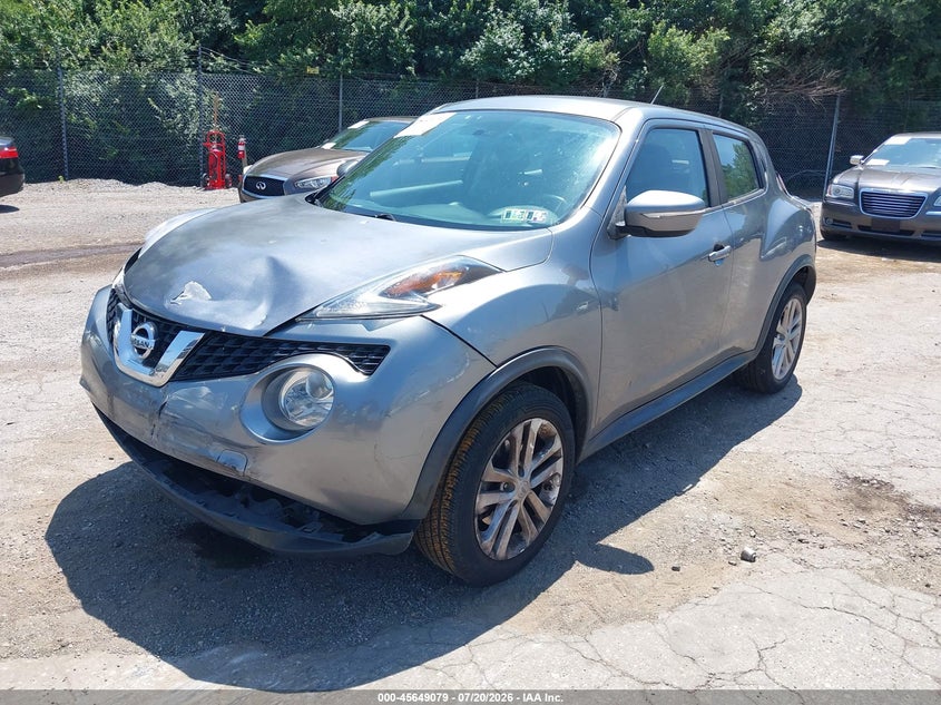 Vin: jn8af5mr2ht705972, lot: 46147634, nissan juke s 20172