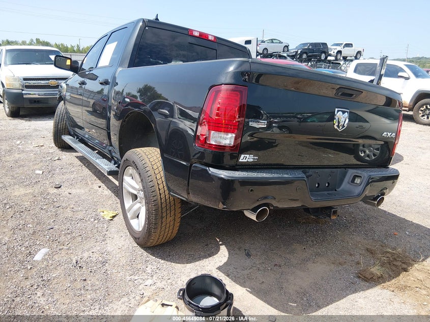 Vin: 1c6rr7mt8gs115624, lot: 46147639, ram 1500 sport 20163
