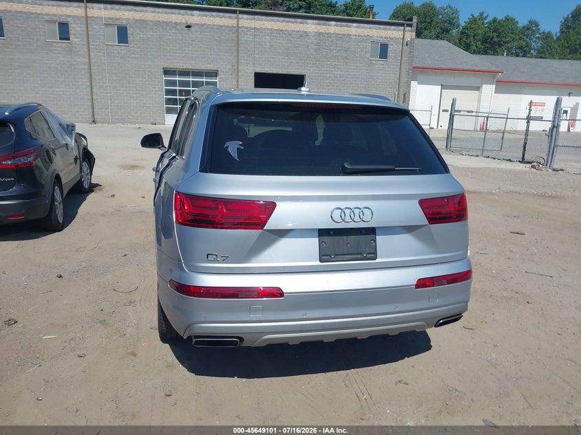 2019 Audi Q7 45 Premium/45 Se Premium VIN: WA1LHAF77KD018565 Lot: 45649101
