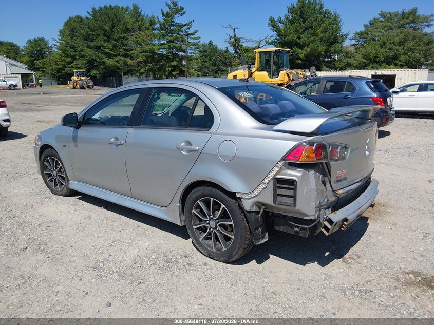 Vin: ja32u2fu3hu003934, lot: 46147673, mitsubishi lancer es 20173