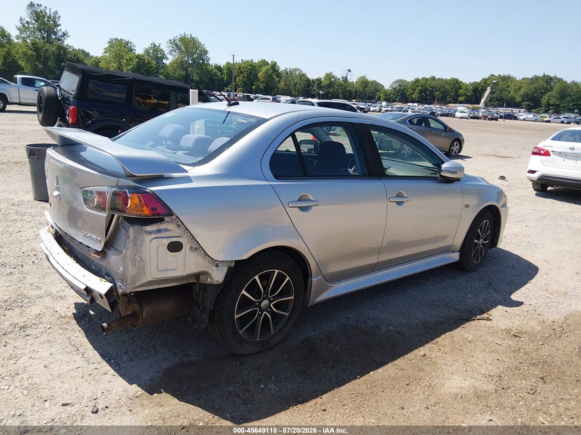 Vin: ja32u2fu3hu003934, lot: 46147673, mitsubishi lancer es 20174
