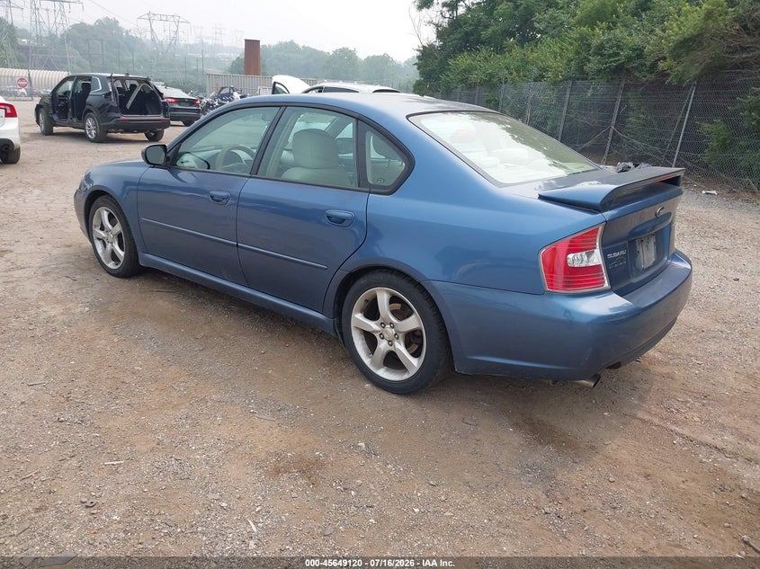 2007 SUBARU LEGACY auction photo 3