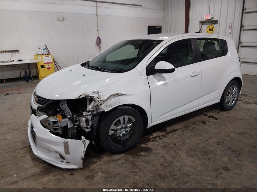 2017 Chevrolet Sonic Lt Auto VIN: 1G1JG6SH9H4169677 Lot: 45649134