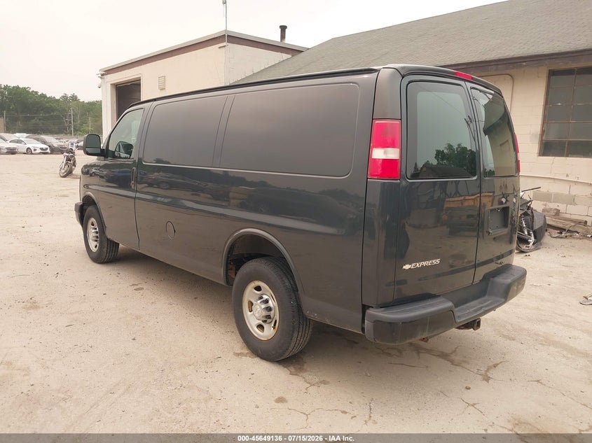 Vin: 1gcwgafg0h1247623, lot: 46147691, chevrolet express 2500 work van 20173