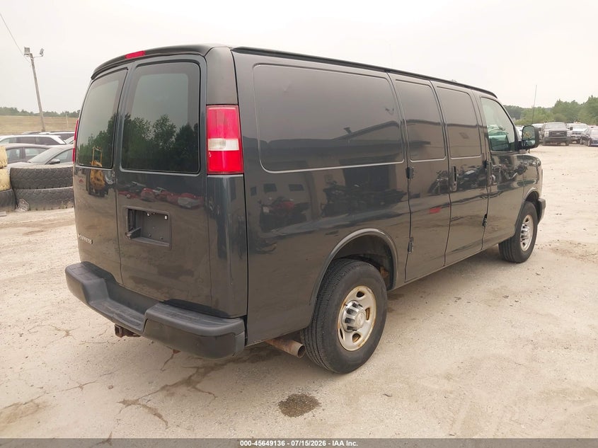 Vin: 1gcwgafg0h1247623, lot: 46147691, chevrolet express 2500 work van 20174
