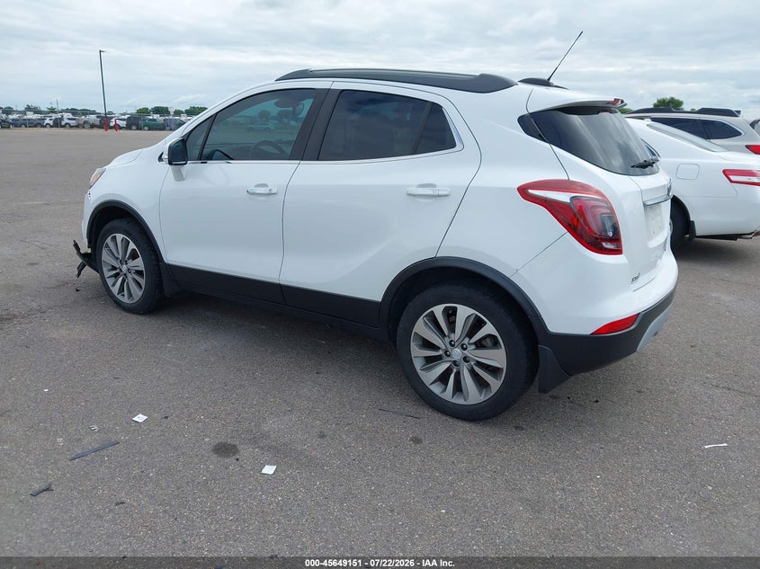 Vin: kl4cjesb8kb760345, lot: 46147706, buick encore awd preferred 20193