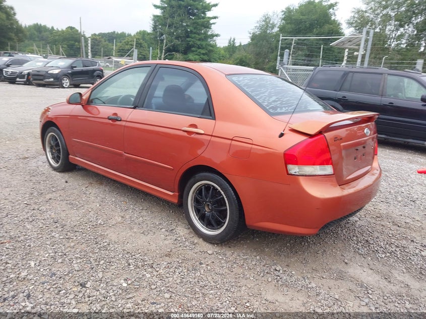 2007 KIA SPECTRA auction photo 3