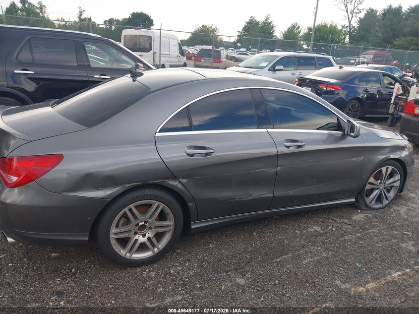 2016 Mercedes-Benz Cla 250 VIN: WDDSJ4EB2GN319247 Lot: 45649177
