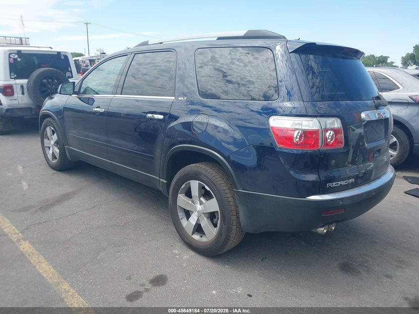 Vin: 1gkkrred8bj318707, lot: 46147739, gmc acadia slt-1 20113
