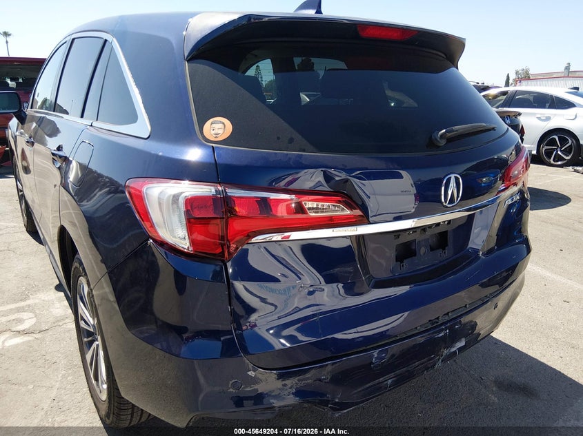 2017 Acura Rdx Advance Package VIN: 5J8TB3H72HL011670 Lot: 45649204