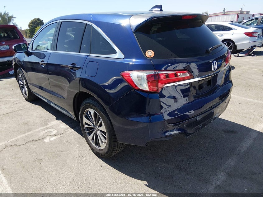 2017 Acura Rdx Advance Package VIN: 5J8TB3H72HL011670 Lot: 45649204