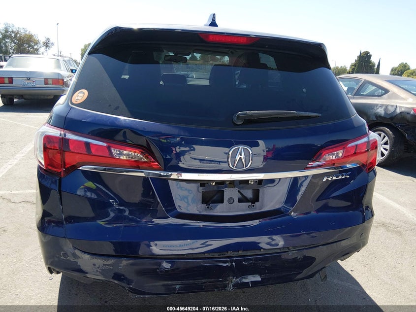 2017 Acura Rdx Advance Package VIN: 5J8TB3H72HL011670 Lot: 45649204