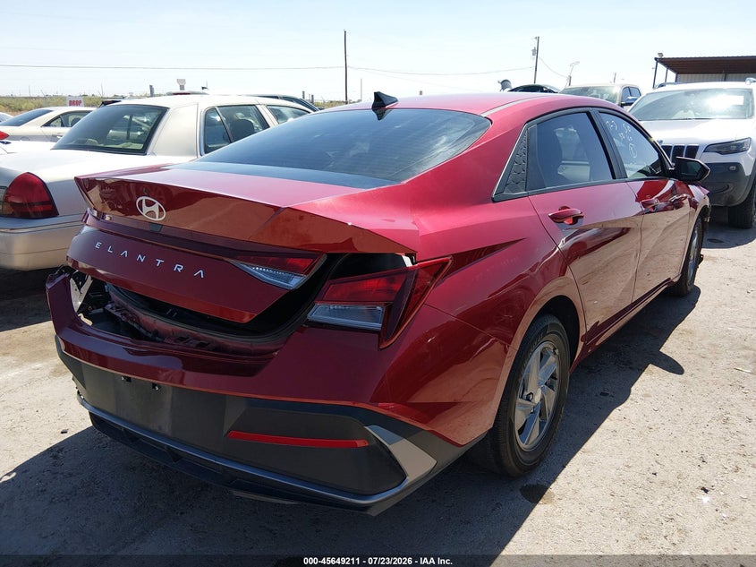 Vin: kmhll4dg4ru656111, lot: 46147765, hyundai elantra se 20244