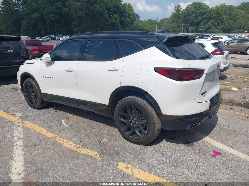 Vin: 3gnkbers8rs225185, lot: 46147766, chevrolet blazer fwd rs 20243