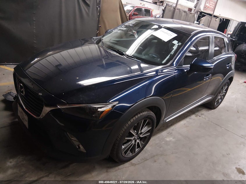 Vin: jm1dkbd78g0121268, lot: 46147776, mazda cx-3 grand touring 20162