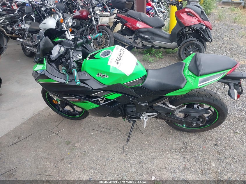 2013 Kawasaki Ex300 A VIN: JKAEX8A19DDA06611 Lot: 45649224