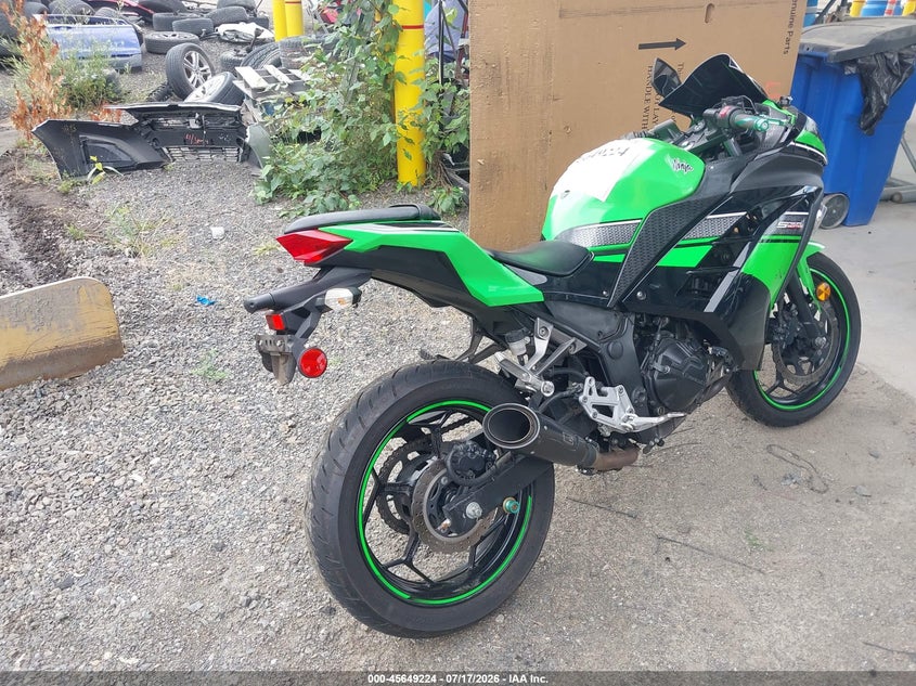 2013 KAWASAKI EX300 auction photo 4