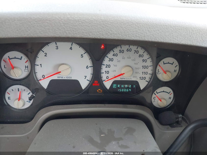 2007 Dodge Ram 1500 Slt/Trx4 Off Road/Sport VIN: 1D7HU18207J586423 Lot: 45649241