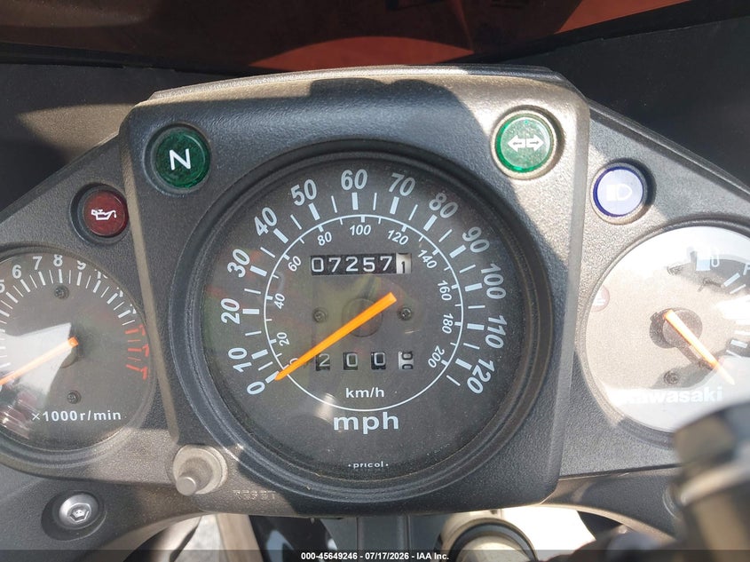 2009 KAWASAKI EX250 auction photo 7