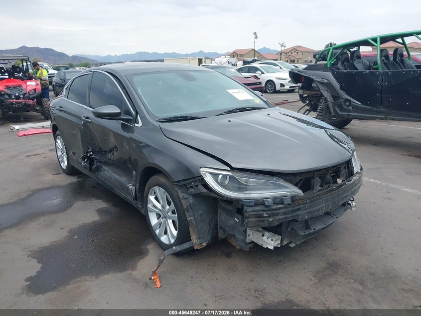 2015 Chrysler 200 Limited VIN: 1C3CCCABXFN748440 Lot: 45649247
