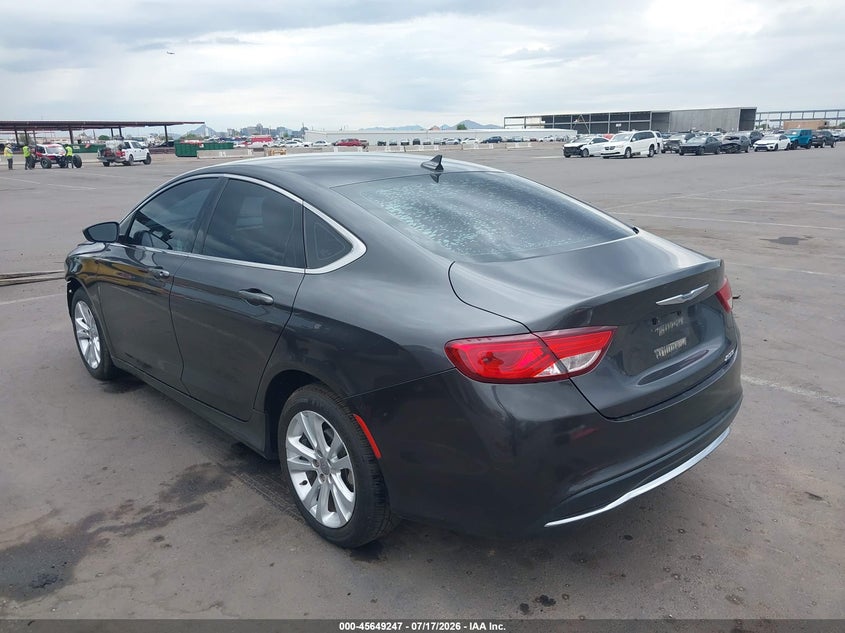 2015 Chrysler 200 Limited VIN: 1C3CCCABXFN748440 Lot: 45649247