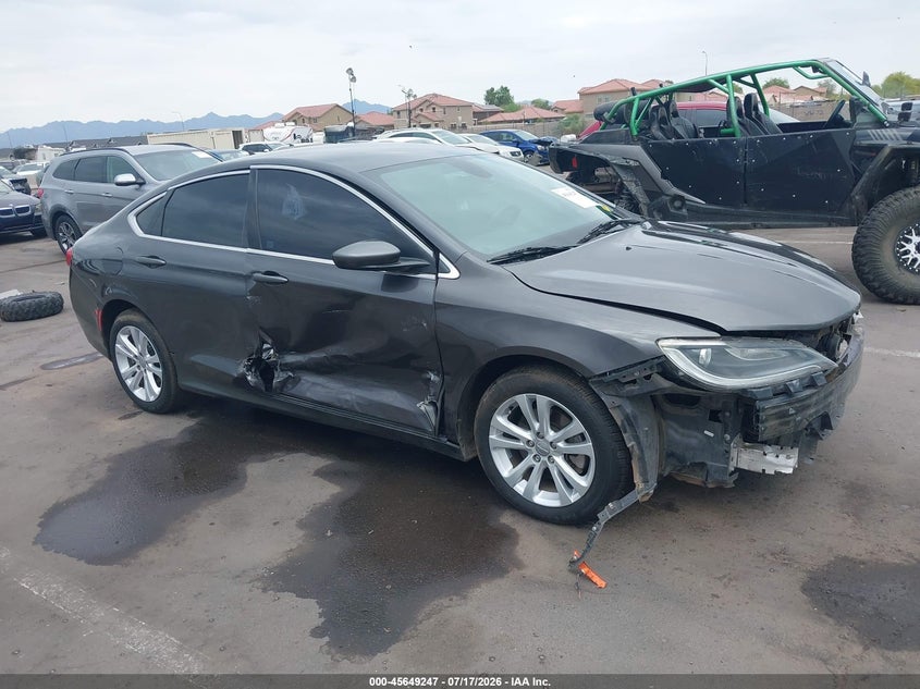 2015 Chrysler 200 Limited VIN: 1C3CCCABXFN748440 Lot: 45649247