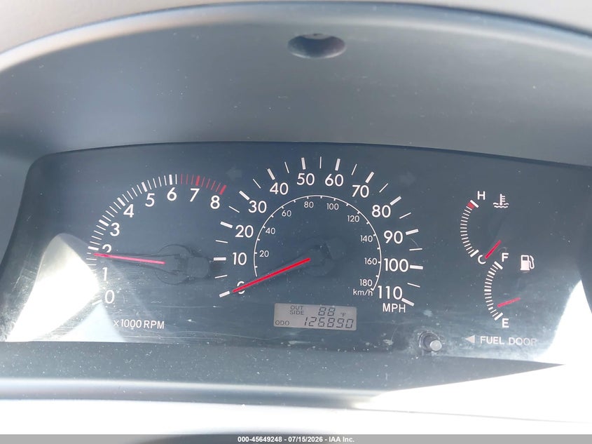 2005 TOYOTA COROLLA auction photo 7