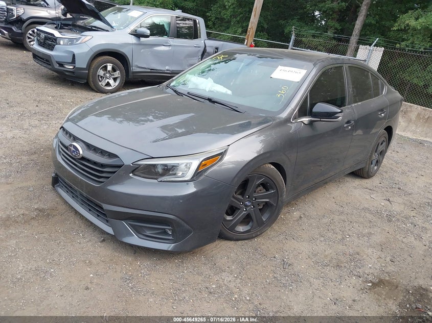 2020 Subaru Legacy, Right Front, IAAI, VIN 4S3BWAG64L3005454 — photo 2