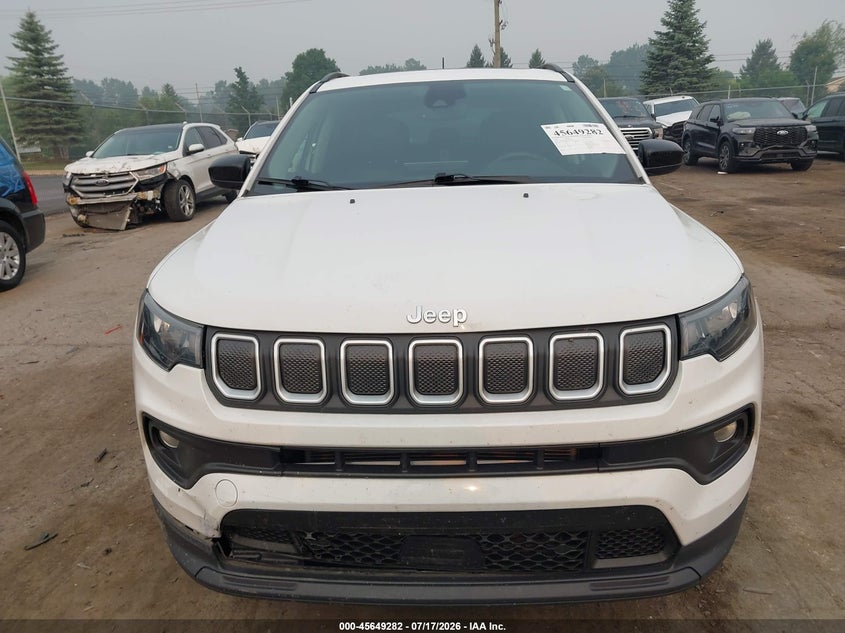 2022 Jeep Compass Latitude Lux 4X4 VIN: 3C4NJDFB2NT128138 Lot: 45649282