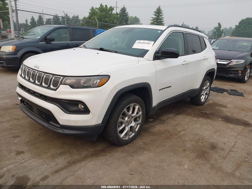 2022 Jeep Compass Latitude Lux 4X4 VIN: 3C4NJDFB2NT128138 Lot: 45649282