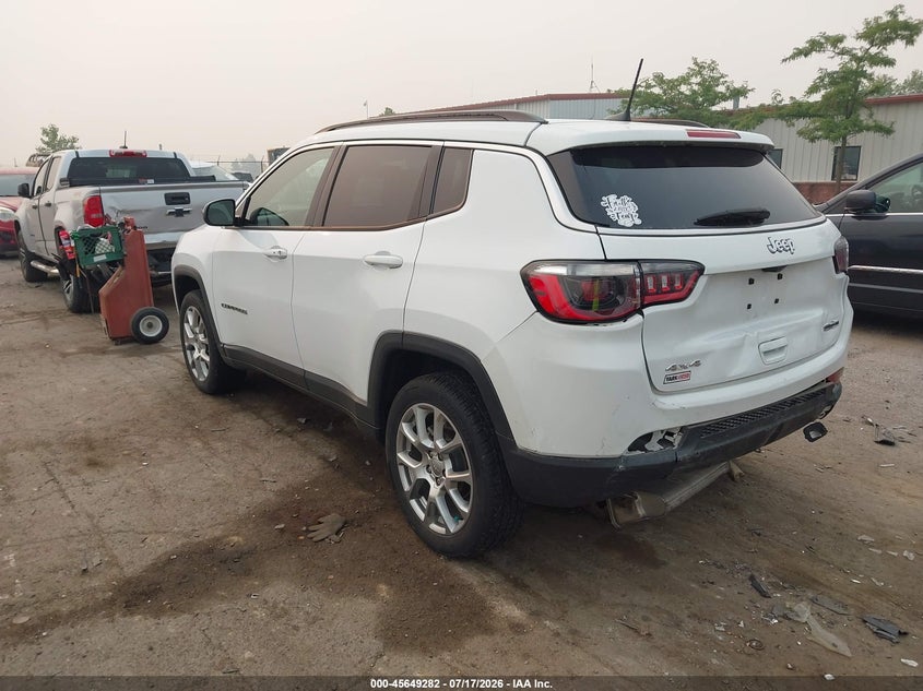 2022 Jeep Compass Latitude Lux 4X4 VIN: 3C4NJDFB2NT128138 Lot: 45649282