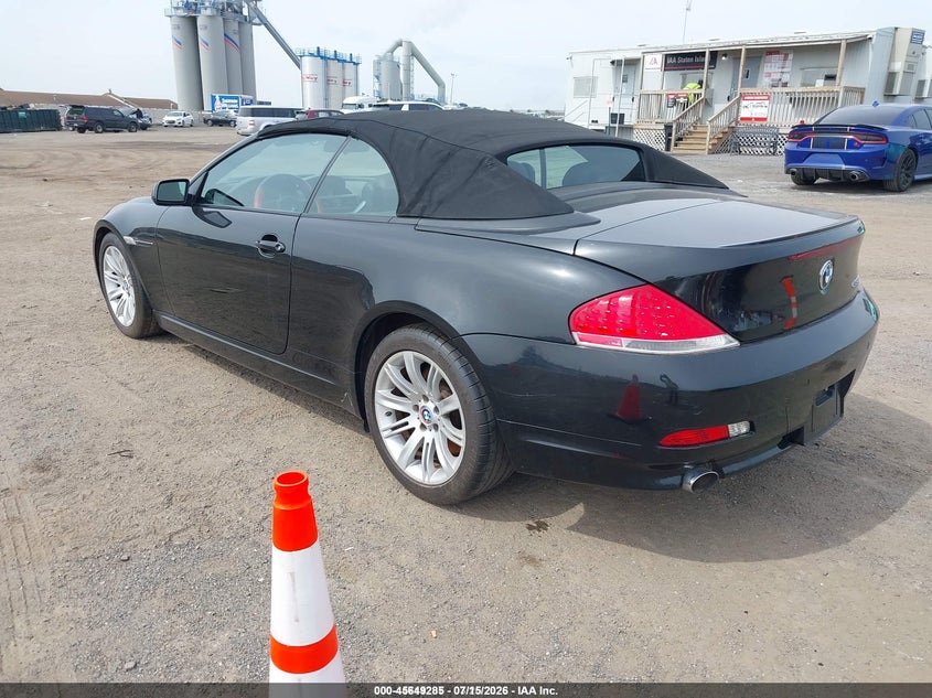 2006 BMW 650I VIN: WBAEK13486CN78212 Lot: 45649285