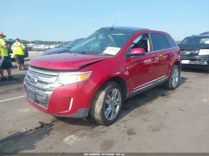 Vin: 2fmdk3kc4bbb17405, lot: 46147851, ford edge limited 20112