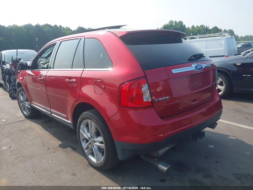 Vin: 2fmdk3kc4bbb17405, lot: 46147851, ford edge limited 20113
