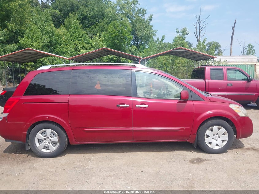 2007 Nissan Quest 3.5 S VIN: 5N1BV28U77N136051 Lot: 45649310