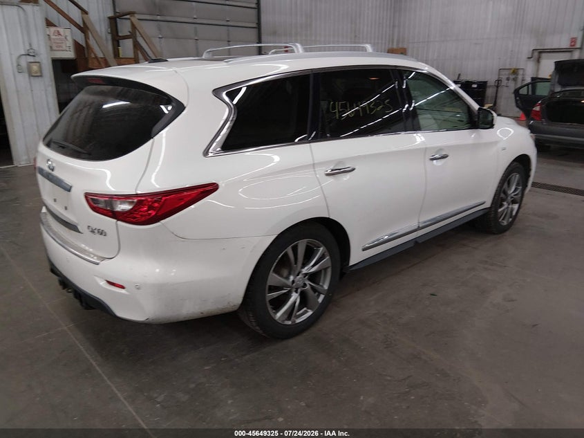 Vin: 5n1al0mm7ec533988, lot: 46147880, infiniti qx60 20144