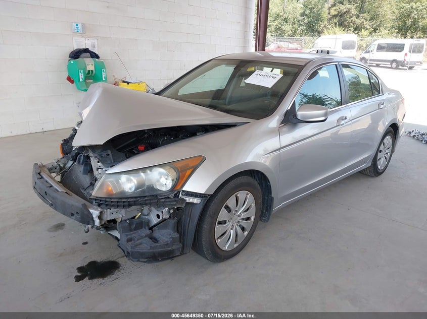 2011 Honda Accord, Front End, IAAI, VIN 1HGCP2F35BA050106 — photo 2