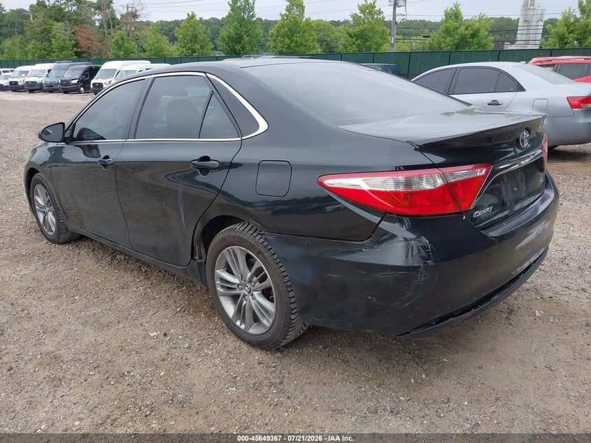 2015 Toyota Camry Se VIN: 4T1BF1FK4FU027222 Lot: 45649367
