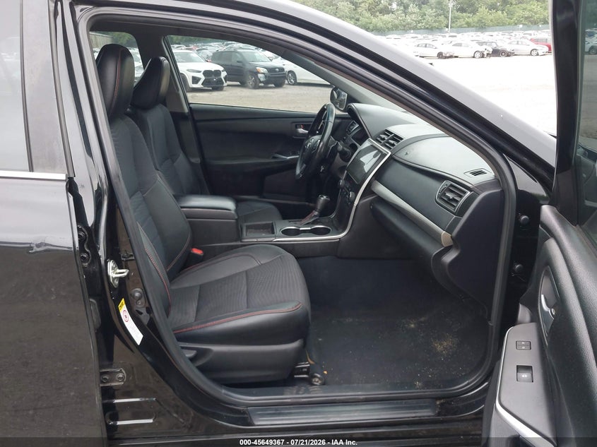 2015 Toyota Camry Se VIN: 4T1BF1FK4FU027222 Lot: 45649367